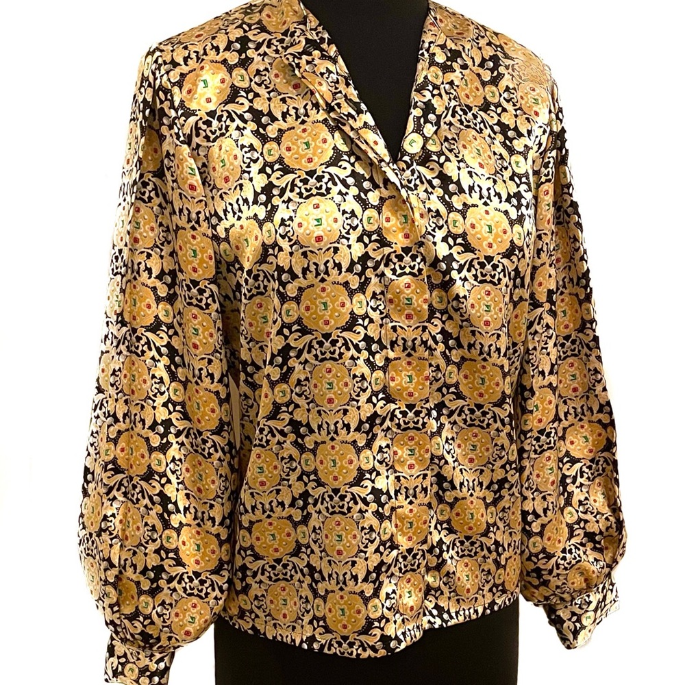Vintage 90’s Satin Blouse